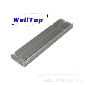 Radiateur en alliage d'aluminium personnalisé pour l'exportation, à dents serrées, dissipateur thermique pour lampe LED, roulement à billes pour ventilateurs de refroidissement de téléviseurs et d'ordinateurs - Product Image 4