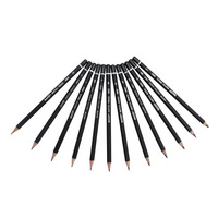 25pcs Professionnel Technique Hb Crayon Artiste Croquis Art Set Kit pour Dessin Artisanat Fournitures Scolaires