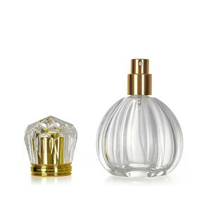Wholesale Crystal Glass Perfume Bottle Empty Refillable <b>Spray</b> Bottle Portable Fragrance Container For Cosmetic Packaging - Product Image 1