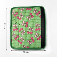 Couvre-ceinture de sécurité en néoprène sur mesure, motif mignon, protège-épaules, petite taille, pour vente en gros