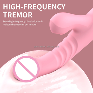 Đồ chơi tình dục nữ 2 trong 1 bán buôn, kích thích điểm G & âm vật, máy rung hút âm vật, máy rung âm vật, đồ chơi tình dục - Product Image 5