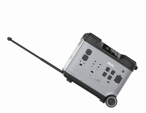 คลังสินค้า EU เยอรมนี ความจุสูงสำหรับ P5000 Pro 4000W 5120WH 220v AC DC ใช้ได้กับรถยนต์ ใช้ในบ้านได้ สถานีจ่ายไฟฉุกเฉิน - Product Image 3