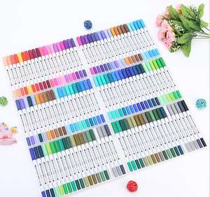 High Quality Double-Headed Marker <b>Pen</b> Hand-Painted <b>Pen</b> Set <b>Watercolor</b> <b>Pen</b> - Product Image 6