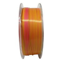 Filament PLA à paillettes changeant de couleur 1Kg 1.75mm Titane Brûlé Nébuleuse Violette Échantillon Plastique Imprimante 3D FDM Fil Lisse CE