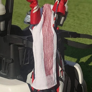 Nouvelle arrivée : Serviette <span class=keywords><strong>de</strong></span> <span class=keywords><strong>golf</strong></span> personnalisée avec logo, 93% coton, 7% polyester, serviette <span class=keywords><strong>de</strong></span> caddie <span class=keywords><strong>de</strong></span> <span class=keywords><strong>golf</strong></span> 22*42 pouces, serviette <span class=keywords><strong>de</strong></span> sport en coton - Product Image 4