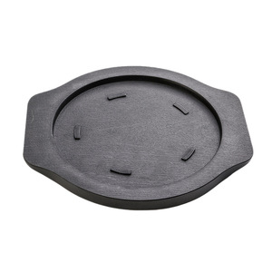 Plato Redondo para Bistec de Melamina, Bandeja Aislante de Calor para Uso Comercial y Doméstico, Plato para Servir Alimentos - Product Image 5