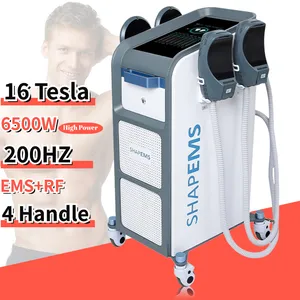 4 poignées zeroems body sculpting muscle stimulator emslim neo zero tesla neo rf ems machine sculpt