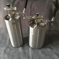 Mini fût en acier de 2 litres de style nouveau, design personnalisé, pour la bière
