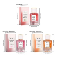 Parfum pour femmes personnalisable de 30 ml, phéromone, jasmin, lys, fleur, eau de toilette, parfum de luxe longue durée, spray corporel