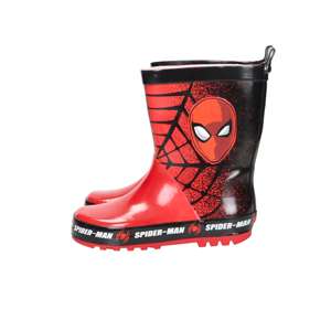 SP014200 Stivaletti Rossi/Neri a Caviglia Bassa - Product Image 1