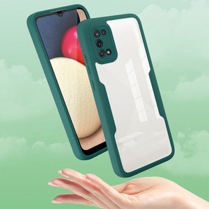 Custodia per telefono in Tpu trasparente antiurto per tutto il corpo per <span class=keywords><strong>Samsung</strong></span> <span class=keywords><strong>A72</strong></span> <span class=keywords><strong>cover</strong></span> protettiva per telefono a doppia faccia per <span class=keywords><strong>Samsung</strong></span> A52 - Product Image 6
