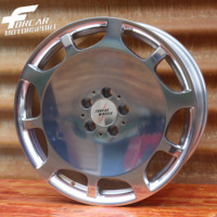 Llantas de aleación de coche de lujo 5x108 ~ 120, réplica pulida de rueda delantera trasera 17 18 19 20 pulgadas PCD