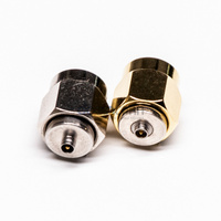 Adaptador Conector Coaxial RF de 180 Grados, Macho UFL a SMA U.FL