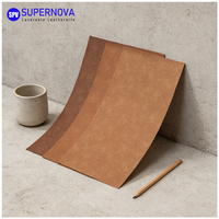 Feuilles de similicuir épaisseur laserable sans adhésif 12"x24" pour gravure et découpe laser sur casquettes et vêtements