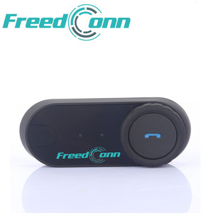 FreedConn T-COM VB pemasok Tiongkok 2 pengendara 800 M helm wajah penuh Headset interkom Bluetooth dupleks penuh Headphone 800 meter - Product Image 5