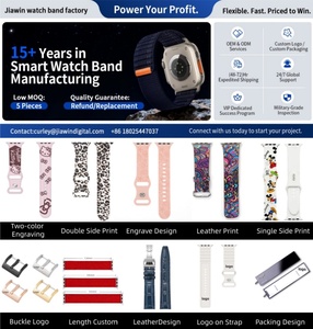 新しいスタイルの牛革本革時計バンドApple <span class=keywords><strong>Watch</strong></span> 20mmコネクタ付きカラフルな革時計ストラップIwatch - Product Image 5