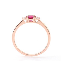 Bague en or 18 carats pour femme, style Brise Naturelle, sertie de diamants du Mozambique, vente chaude, fabrication européenne et américaine, directement de l'usine
