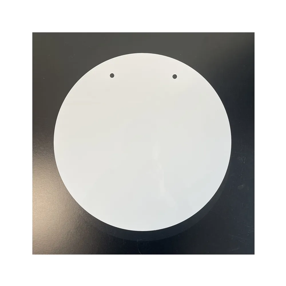 2023 Beijing HandySub High Quality 25cm 30cm Custom Size Round Circles Clock Blank Sublimation Aluminum Metal Round Panel Plate