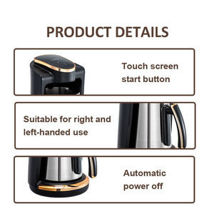 Machine à café 250 ml avec chauffage à température constante, <span class=keywords><strong>cafetière</strong></span> en acier inoxydable, pour préparer du thé et du café, 550 W - Product Image 4