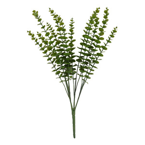 Artificial Eucalyptus Leaf Decorations 62cm High Simulation Indoor Home Wedding Decor Green <b>Plastic</b> <b>Plant</b> Arrangement - Product Image 5