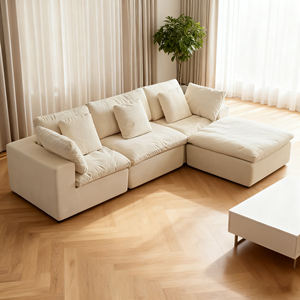 L a forma di moderno sottovuoto compressi divani modulari soggiorno tessuto compressione divani di lusso confortevoli salotto compressi divani - Product Image 1