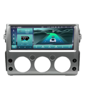 HFMidia 12,3 pouces pour Toyota FJ Land Cruiser Lecteur multimédia de voiture Prise en charge de la lecture vidéo CarPlay sans fil Android Auto et GPS - Product Image 1