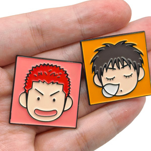 Pin de Aleación Slam Dunk Sakuragi Hanamichi, Decoración Creativa para Libros, Broche Unisex - Product Image 2
