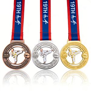 Medalla de Fútbol y Golf Personalizada al por Mayor, Totalmente de Acero, Nuevo Tipo, Simple, Portátil, con Logotipo Personalizado - Product Image 2