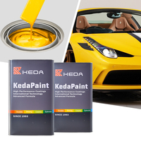 KEDA Automotive Clearcoat Haute Brillance 2K, Vernis Transparent Haute Brillance Résistant aux Rayures pour la Réparation de Carrosserie Automobile