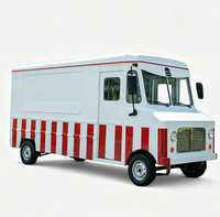 Camion remorque BBQ, Chariot à glaces électrique, Remorque à glaces, Camions alimentaires mobiles électriques d'occasion, Chariots alimentaires mobiles à vendre