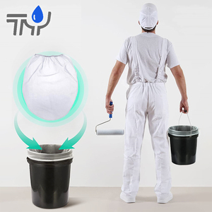 Sac de filtres à mailles fines blanches Sac de passoire de peinture en nylon pour filtrer les taches de peinture et la plupart des types de liquides - Product Image 1