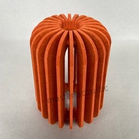 MJ MASTER Abat-jour acoustique moderne en polyester PET Réduction du bruit Baffles d'éclairage de plafond Installation facile pour une utilisation en hôpital