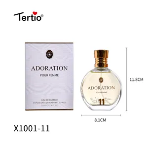 Groothandel 100Ml Luxe Vierkant Premium Elegante Glazen Parfumfles Goedkope Parfumprijs