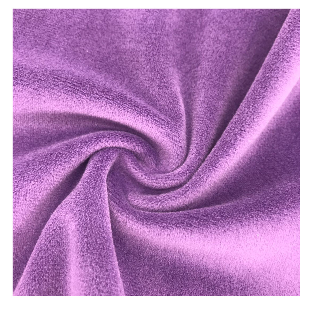 Высокое качество короткие бархатные 100% полиэфирной ткани