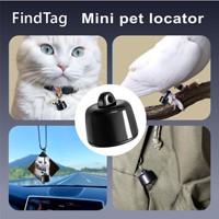 Localisateur intelligent double système pour animaux de compagnie, anti-perte, avec station de base et positionnement à distance pour Android/iOS (vente en gros)