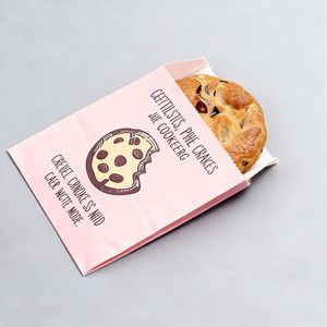 Wholesale Custom Classic Stripe Printing Eco-Friendly Food Grade Greaseproof Paper <b>Snack</b> Bags for Popcorn Packaging - Product Image 3