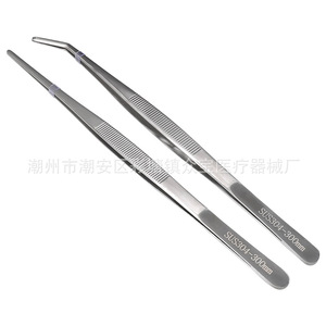 Pinzas de acero inoxidable Treasures 304 de 125 mm a 300 mm, dentadas, antideslizantes, de grado médico, para uso hospitalario e industrial - Product Image 5