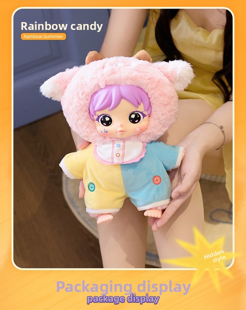 2025 Samuel-Amy Candy Jar Elf Blind Box - 400% Cute Plush Figure