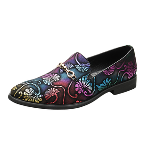 Mocasines de PU Personalizados al por Mayor para Hombre, Zapatos Casuales de Boda para Toda Temporada, Tallas 38-46 - Product Image 1