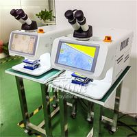 Soudeuse laser pour bijoux 100W pour les techniciens en or et en argent, machine à souder par points de haute précision CCD pour bijoux