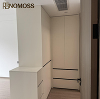 Armoire coulissante sur mesure haut de gamme pour chambre principale, villa, appartement, projet de rangement avec étagères et tiroirs - Fournisseur en gros