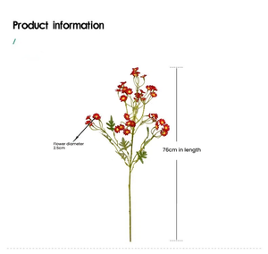 Bouquet de marguerites artificielles à longue tige de style prairie fraîche, aspect naturel, 29,92 pouces, pour la <span class=keywords><strong>d</strong></span>écoration de vase à la maison et au bureau, bricolage - Product Image 6