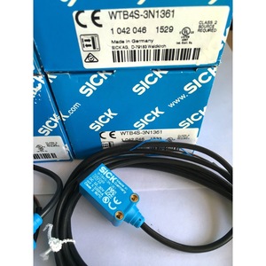 SICK Photoelectric <b>Switch</b> WTB4S-3N1361 DC 24V Automation <b>Sensor</b> Made In Germany - Product Image 1