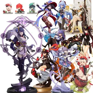 2,76-10,24 pulgadas Gnehsin Impact Sexy Model Cute Girl Xiao Hutao Klee Ganyu Paimon Girls <span class=keywords><strong>Figura</strong></span> Genshin Impact <span class=keywords><strong>Figura</strong></span> de acción - Product Image 1