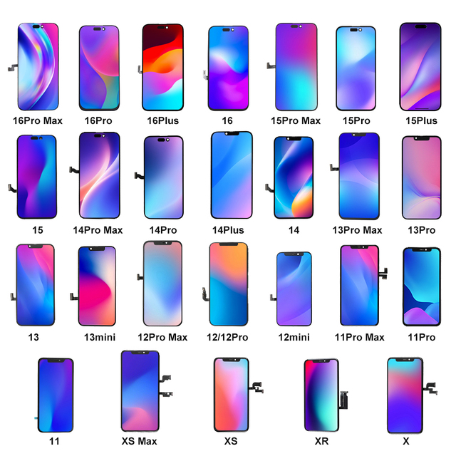 Factory Wholesale Original for iphone Screen Pantalla Screen Replacement for iphone JK GX ZY EK Pro Screen