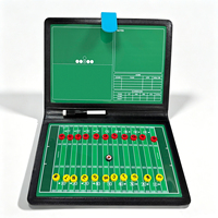 Tableau tactique de football américain portable, pliable, magnétique, double face, inscriptible, pour entraînement et stratégie des entraîneurs