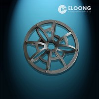 Anneau de rosette en CPVC pour garniture aléatoire de colonnes de filtration de gaz