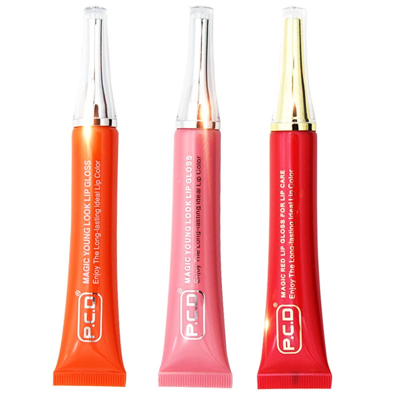 p.c.d magic young look lip gloss Dưỡng kích màu môi PCD Magic Red Lip Gloss for Lip Care main image 0