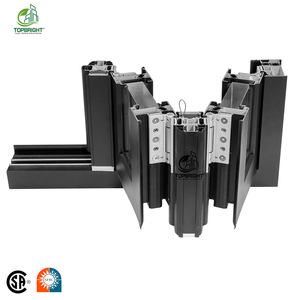 أبواب زجاجية منزلقة قابلة للطي من توببرايت، حديثة ومقاومة للأعاصير، للفناء الخارجي، بإطار من الألومنيوم، مقاومة للماء وعازلة للصوت - Product Image 3