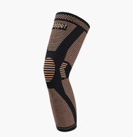 Manchons de compression longs pour jambes entières, protège-jambes pour l'arthrite, le cyclisme, le sport, le football, réduit les varices